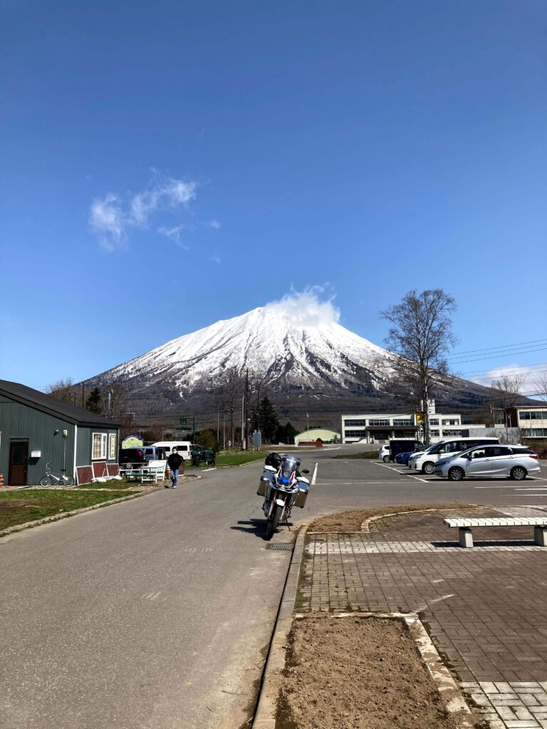 真狩フラワーセンターからの羊蹄山